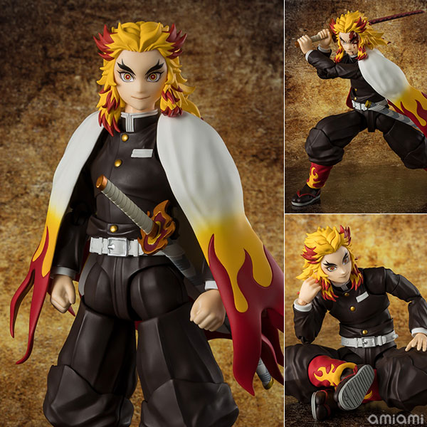 BANDAI SPIRITS S.H.Figuarts 렌고쿠 쿄쥬로 "귀멸의 칼날" 이미지 1