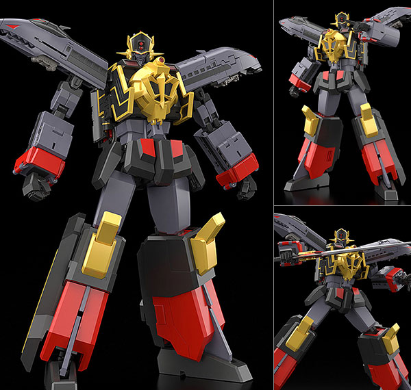 Good Smile Company THE GATTAI The Brave Express Might Gaine Black Might Gaine