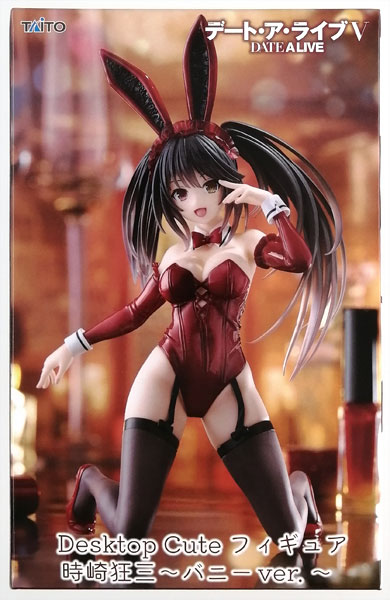 Taito Date A Live V Desktop Cute Figure Kurumi Tokisaki -Bunny ver.- (Game-prize)