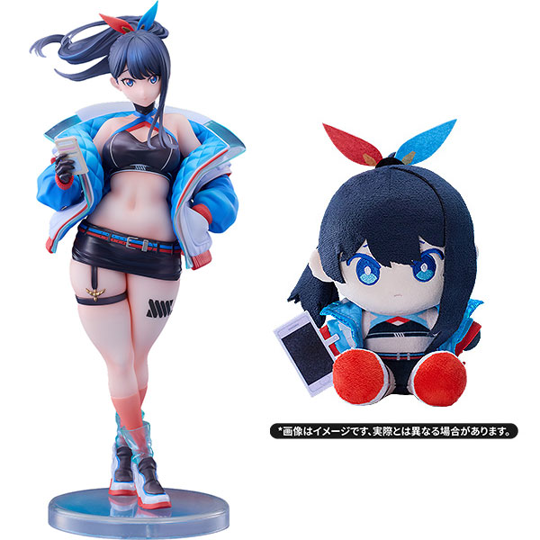 Solarain [Bonus] Movie "GRIDMAN UNIVERSE" Rikka Takarada: Dreamy Divas Ver. Plushie Set 1/7 Complete Figure