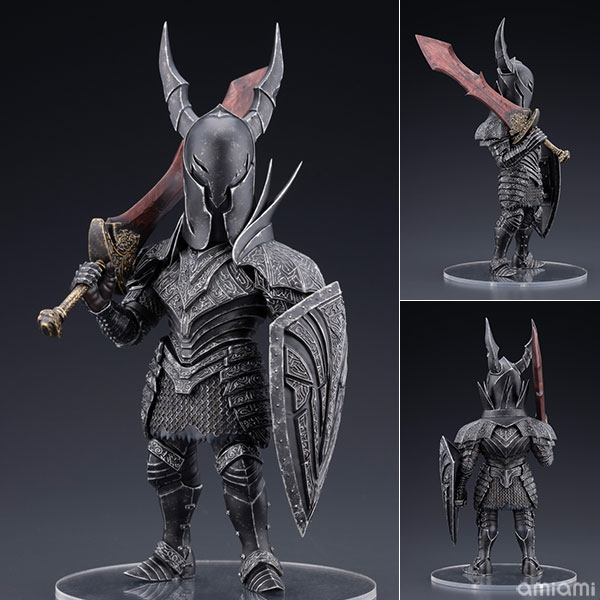 PLEX Q Collection "DARK SOULS" Series Black Knight Complete Figure Bild 1