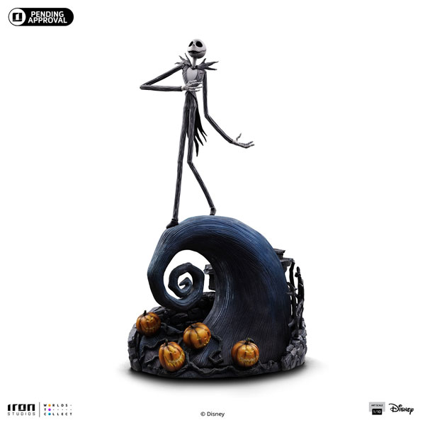 Iron Studios "The Nightmare Before Christmas" Statue "Art Scale" 1/10 Scale Jack Skellington