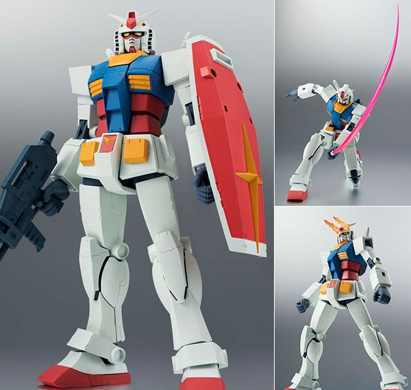 BANDAI SPIRITS Robot Spirits -SIDE MS- RX-78-2 Gundam ver. A.N.I.M.E. (Rerelease Edition) "Mobile Suit Gundam" รูปภาพ 1