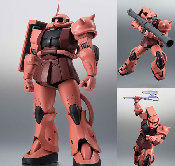 BANDAI SPIRITS Robot Spirits -SIDE MS- MS-06S Char's Zaku ver. A.N.I.M.E. (Rerelease Edition) "Mobile Suit Gundam" Bild 1