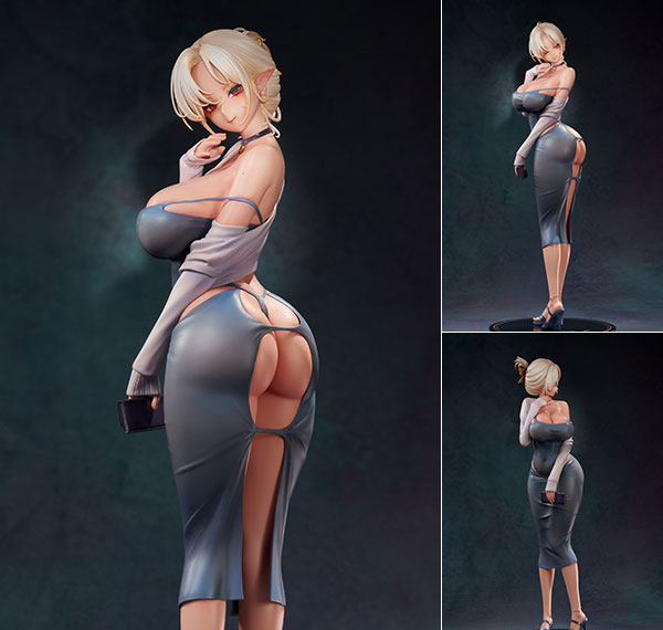 Hobby sakura Hitozuma Elf illustration by Sue Another Color 1/7 Complete Figure Deluxe Edition รูปภาพ 1