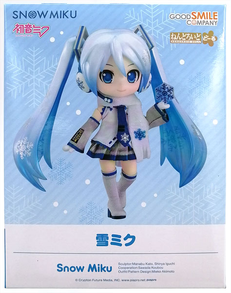Good Smile Company Nendoroid Doll Character Vocal Series 01 Hatsune Miku Snow Miku (Goodsmile Online Shop Exclusive) gambar 1
