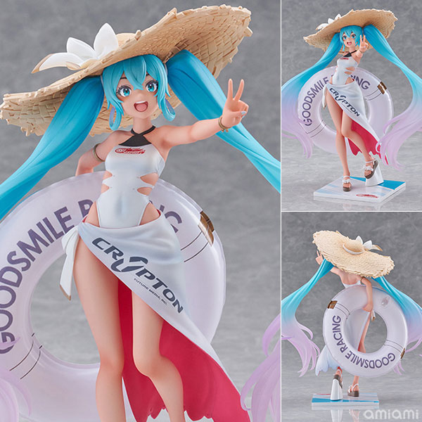 FURYU TENITOL Hatsune Miku GT Project Racing Miku 2024 Tropical Ver. Complete Figure