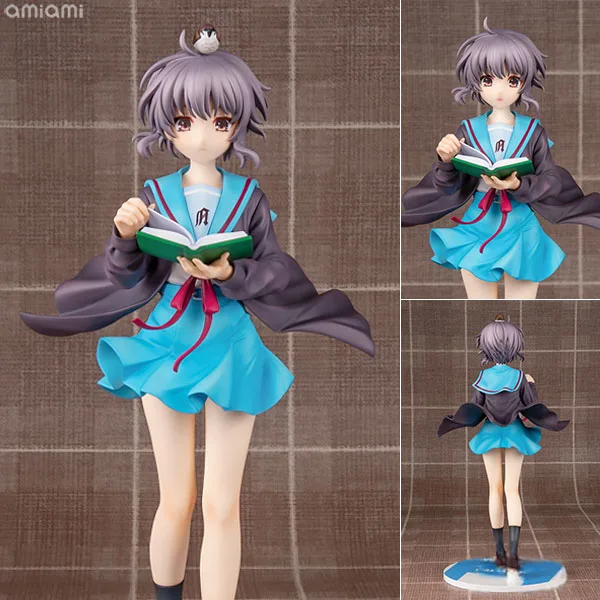 KADOKAWA KDcolle Haruhi Suzumiya Series Light Novel: Yuki Nagato 1/7 Complete Figure Bild 1