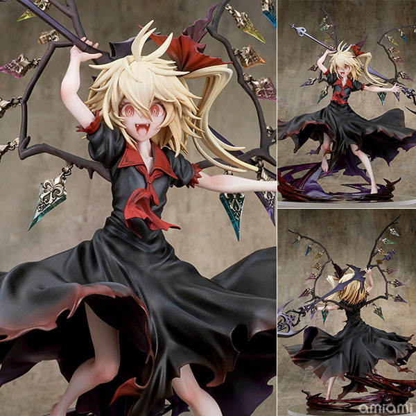 ques Q Touhou Project Flandre Scarlet Koumajou Densetsu Edition Exclusive Extra Color 1/8 Complete Figure รูปภาพ 1