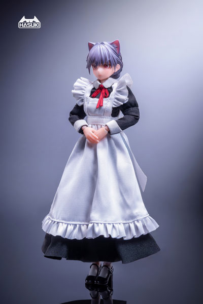 HASUKI [특전] pocket art 시리즈 PA010 메이드 거너 FKEY 1/12 완성품 모델 액션 피규어
