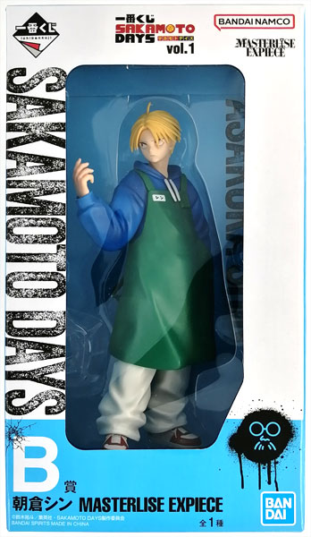 BANDAI SPIRITS Ichiban Kuji SAKAMOTO DAYS vol.1 B Prize - Shin Asakura MASTERLISE EXPIECE (Game-prize)