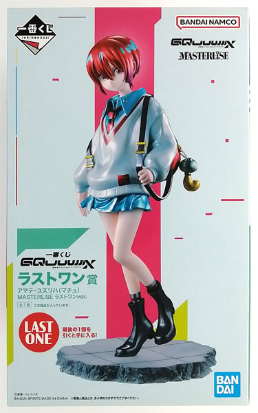 BANDAI SPIRITS Ichiban Kuji Mobile Suit Gundam GQuuuuuuX Last One Prize - Amate Yuzuriha (MACHU) MASTERLISE Last One ver. (Game-prize)