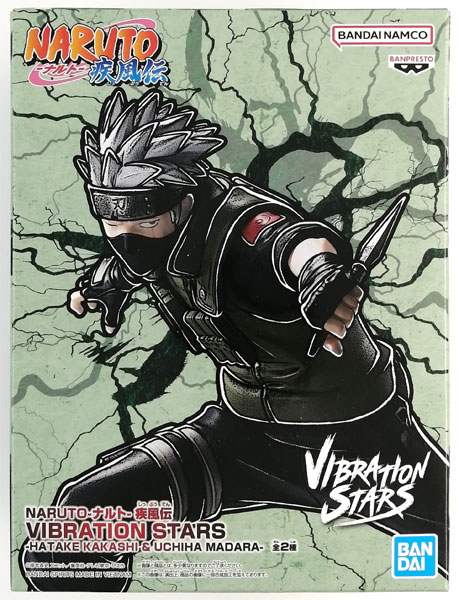 BANDAI SPIRITS NARUTO Shippuden VIBRATION STARS -HATAKE KAKASHI & UCHIHA MADARA- Kakashi Hatake (Game-prize) image 1