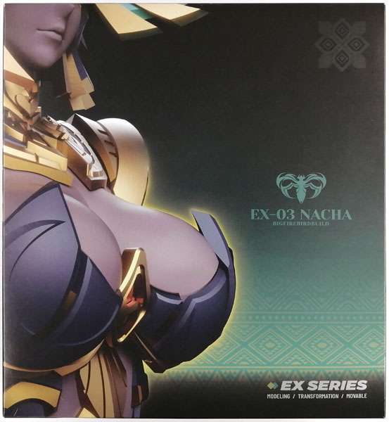 Daikatori Omocha BIGFIREBIRD BUILD Bukihime EX Series EX-03 Nacha Alloy Posable Figure gambar 1