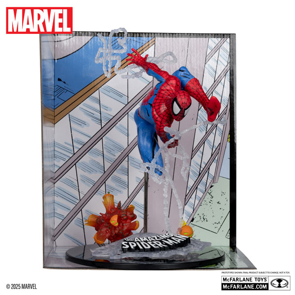 Marvel 1/10 Scale "Scene Figure" #012 Spider-Man (Todd McFarlane / The Amazing Spider-Man Vol.1 #302) Bild 1