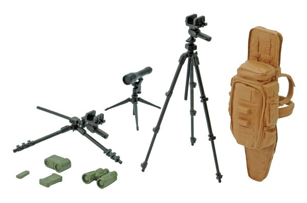 Tomytec LittleArmory LD028 Sniping Tools A 1/12 Plastic Model