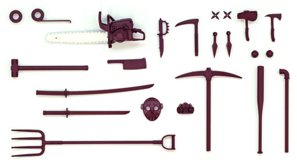 Tomytec LittleArmory LD030 Zombie Hunter Set A 1/12 Plastic Model image 1