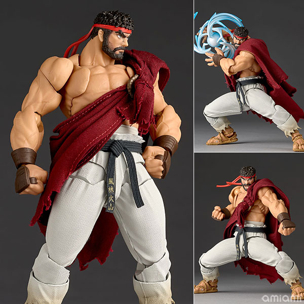 Kaiyodo Revoltech Amazing Yamaguchi Street Fighter 6 Ryu