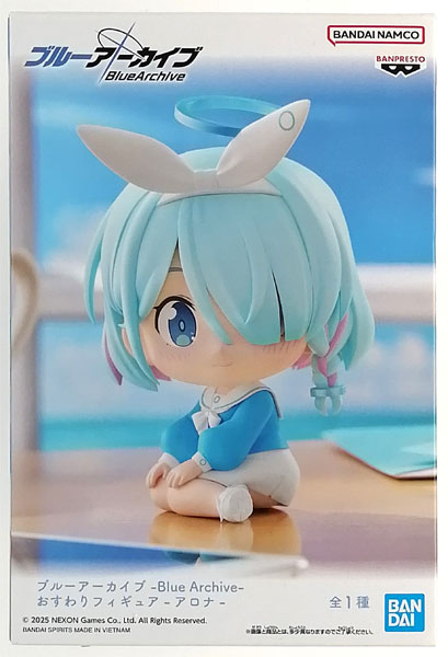 BANDAI SPIRITS Blue Archive Sitting Figure -Arona- (Game-prize) image 1