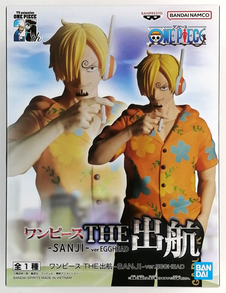 BANDAI SPIRITS ONE PIECE THE Departure -SANJI- ver. EGGHEAD (Game-prize) image 1