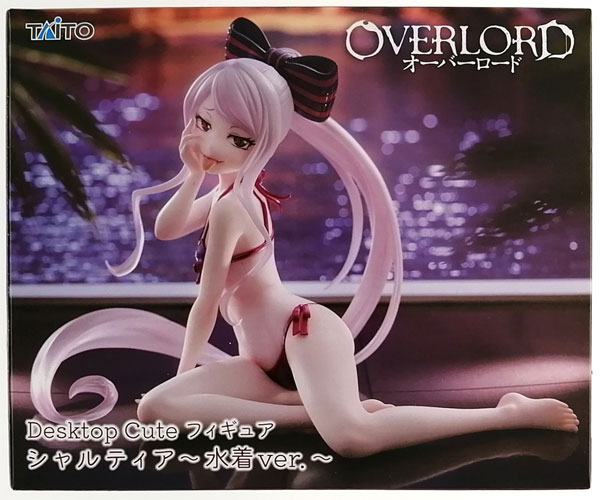 Taito Overlord Desktop Cute Figure Shalltear -Swimsuit ver.-