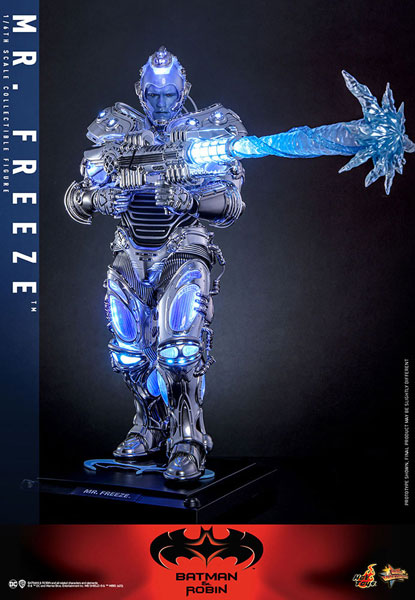 Hot Toys Movie Masterpiece "Batman & Robin" 1/6 Scale Figure Mr. Freeze รูปภาพ 1