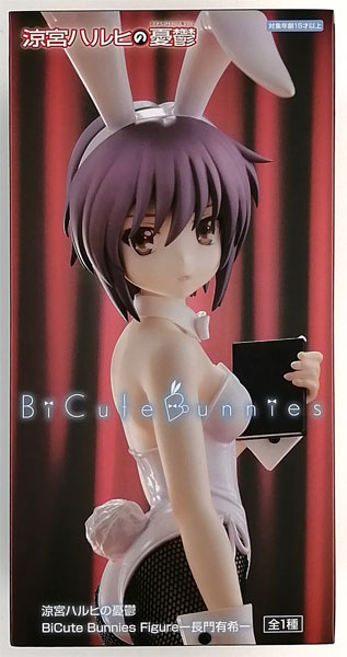FURYU The Melancholy of Haruhi Suzumiya BiCute Bunnies Figure -Yuki Nagato- (Game-prize)