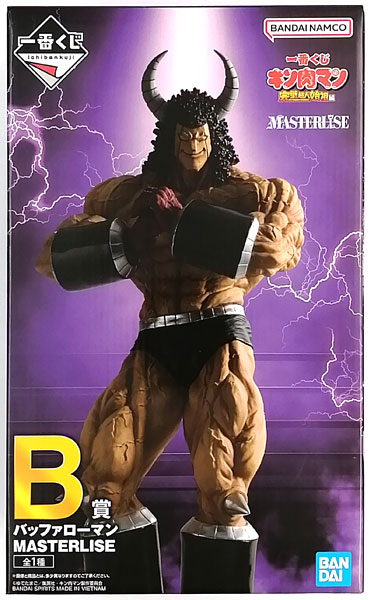 BANDAI SPIRITS Ichiban Kuji "Kinnikuman" Perfect Origin Arc B Prize - Buffaloman MASTERLISE (Game-prize)