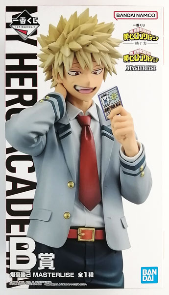 BANDAI SPIRITS Ichiban Kuji My Hero Academia -Tsumugu Chikara- B Prize - Katsuki Bakugo MASTERLISE (Game-prize) gambar 1