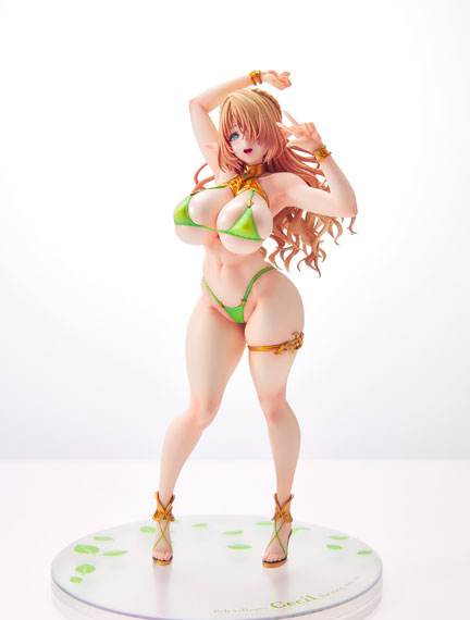 Vertex Vertex Originals Elf Village 8th Villager Cecil Ritual Bathing Suit ver. -ELF GREEN- 1/6 Complete Figure 圖片 1