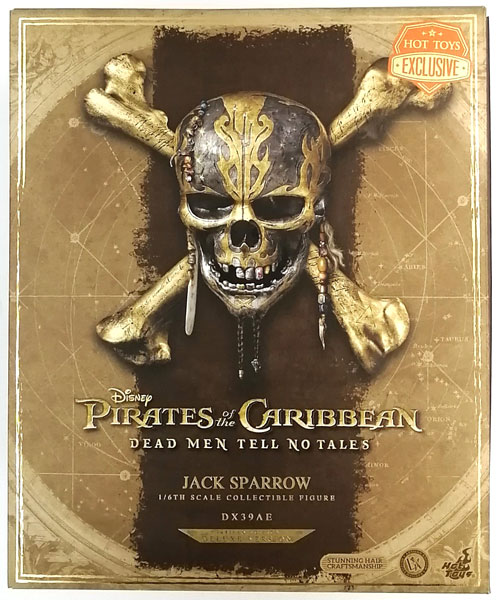 Hot Toys Movie Masterpiece DX Artisan Pirates of the Caribbean: Dead men tell no tales 1/6 Scale Figure Jack Sparrow (2.0 Edition) (Toy Sapiens Exclusive) Bild 1