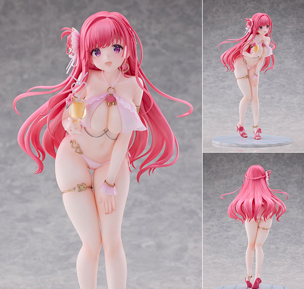 PinkMango [Bonus] Riko-chan illustration by Ao Kimishima 1/6 Complete Figure image 1