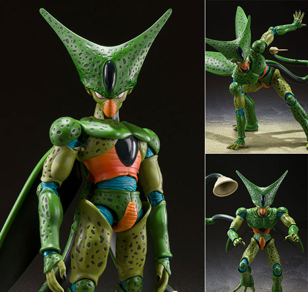 BANDAI SPIRITS S.H.Figuarts Cell First Form (Rerelease Edition) "Dragon Ball Z" รูปภาพ 1
