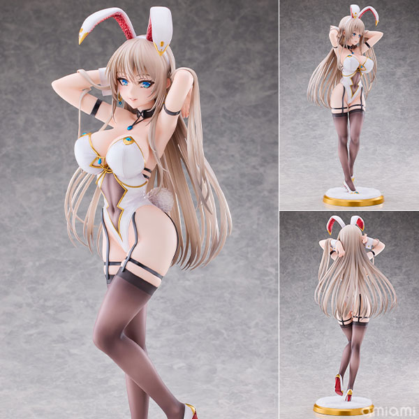 Partylook White Bunny Onee-san Illustrated by sakiyamama 1/4 Complete Figure Deluxe Edition image 1