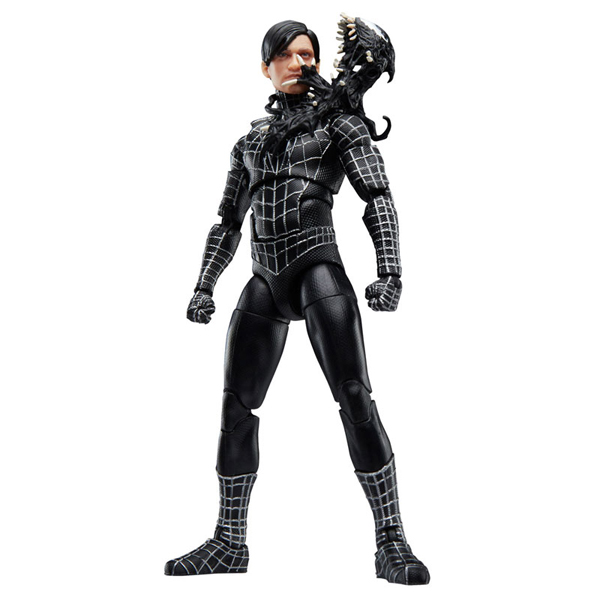 Hasbro "Marvel" "Marvel Legends" Spider-Man Series Spider-Man (Black Suit) [Movie "Spider-Man 3"]