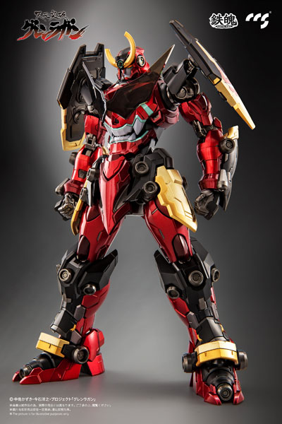 CCSTOYS MORTAL MIND Series Gurren Lagann Gurren Lagann Alloy Posable Figure