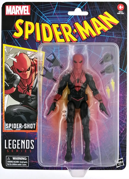 Hasbro Marvel Legend CLASSIC 6 Inch Action Figure Spider-Man Series Spider-Shot [Comic]