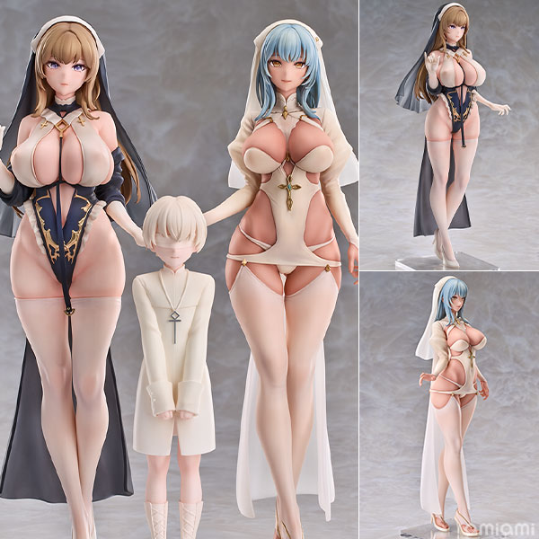 ASCENDIA [Bonus] Lily Nun & Emily Nurse illustration by Chowbie 1/6 Complete Figure