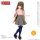 Azone 1/6 Q'z Decollete See Through Tops & Mini Skirt set Pink x Brown Checker (DOLL ACCESSORY) รูปภาพ 4