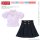 Azone 1/6 Q'z Decollete See Through Tops & Mini Skirt set Purple x Navy Checker (DOLL ACCESSORY) Bild 2