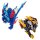 Bandai Ultraman Omega Meteor Kaiju Series 01 & 02 DX Rekines & Trigallon Set image 2