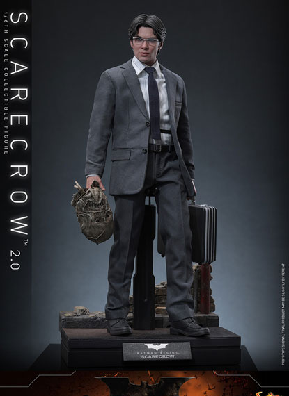 Hot Toys Movie Masterpiece "Batman Begins" 1/6 Scale Figure Scarecrow (2.0) Bild 1