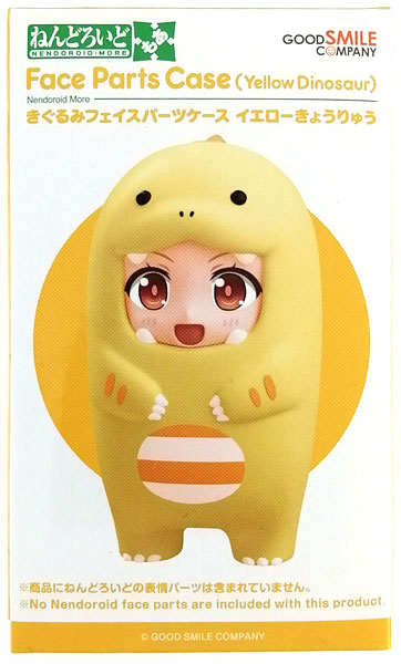 Good Smile Company Nendoroid More Kigurumi Face Parts Case (Yellow Dinosaur) (Smile Fest 2022, Goodsmile Online Shop Exclusive) รูปภาพ 1