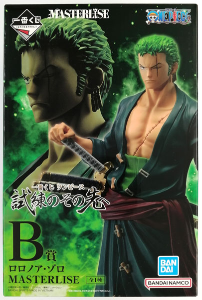 BANDAI SPIRITS Ichiban Kuji ONE PIECE Shiren no Sonosaki e B Prize - Roronoa Zoro MASTERLISE (Game-prize)