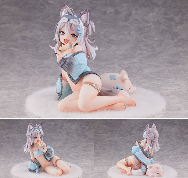 Vivify [Bonus] Oyasumi Ookami Haino illustration by henreader 1/6 Complete Figure รูปภาพ 1