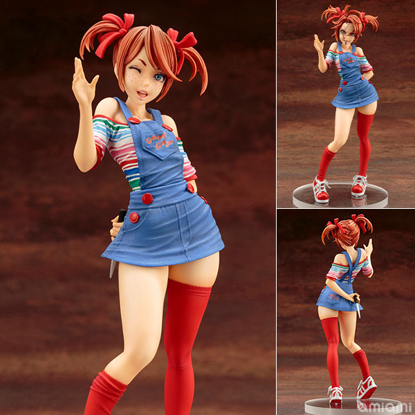 Kotobukiya HORROR BISHOUJO Child's Play Bride of Chucky Chucky 1/7 Complete Figure 圖片 1