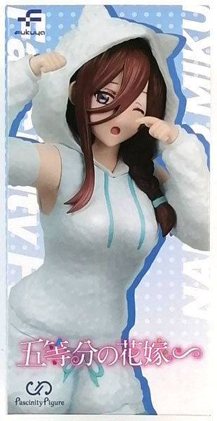 Fukuya The Quintessential Quintuplets Specials Fascinity Figure Miku -Nekomimi Hoodie- (Game-prize)