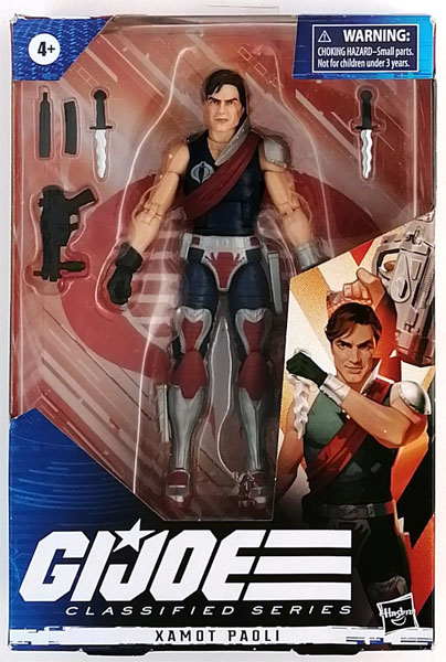 Hasbro G.I.JOE Classified Series Xamot Paoli 6 Inch Action Figure