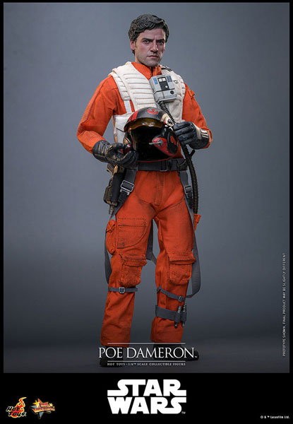 Hot Toys Movie Masterpiece "Star Wars: The Force Awakens" 1/6 Scale Figure Poe Dameron