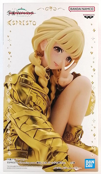 BANDAI SPIRITS Gakuen iDOLM@STER ESPRESTO -Charming pose- Kotone Fujita Gold no Kagayaki ver. (Game-prize)